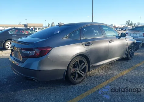 2018 Honda Accord Sport 2.0T из США, поврежденный, VIN 1HGCV2E3XJA010349